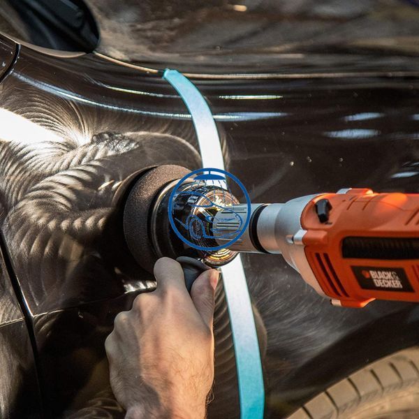 Набор мягких кругов для нанесения восков - Meguiar's DA Waxing Power Pads 90 мм. 2 шт. черный (G3509INT) 637605152 фото