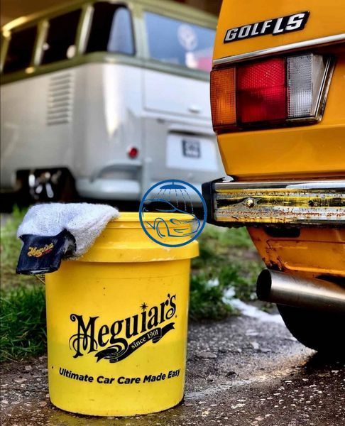 Відро пластикове для мийки авто - Meguiar's Yellow Bucket 19 л. жовтий (RG203) 983557657 фото