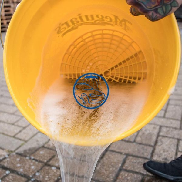 Відро пластикове для мийки авто - Meguiar's Yellow Bucket 19 л. жовтий (RG203) 983557657 фото