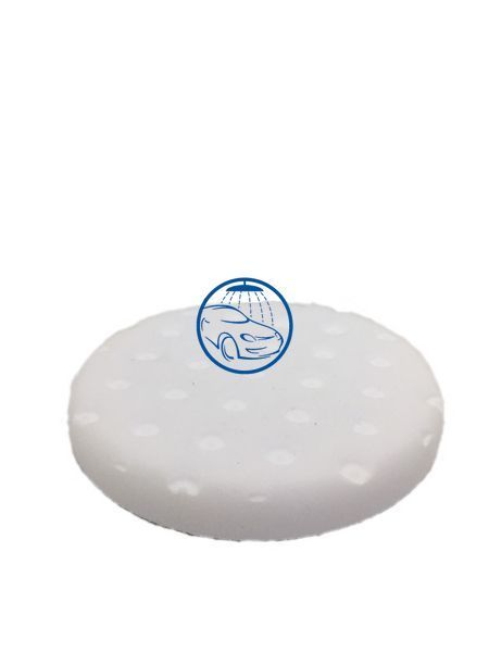 Полірувальний круг середньої жорсткості антиголограмный - DA Soft White Foam Polishing 125 914676219 фото