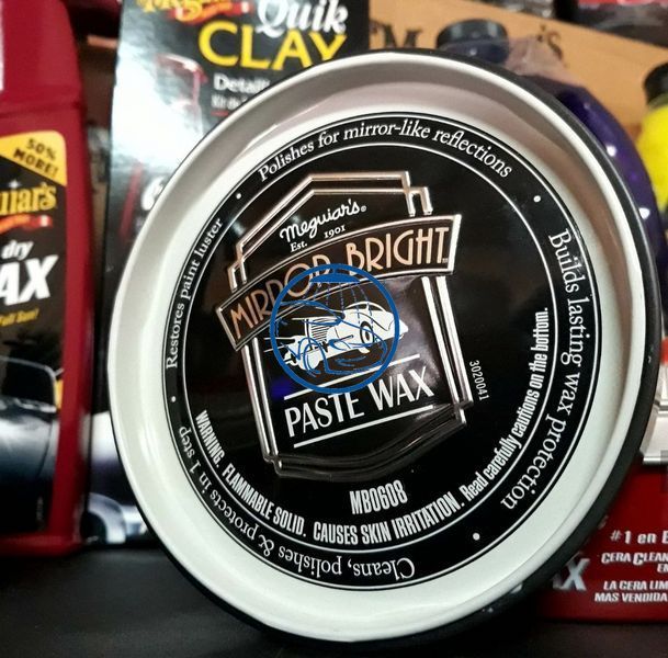 Полирующий твердый воск - Meguiar's Mirror Bright&trade; Polishing Paste Wax 227 г. (MB0608EU) 979554868 фото