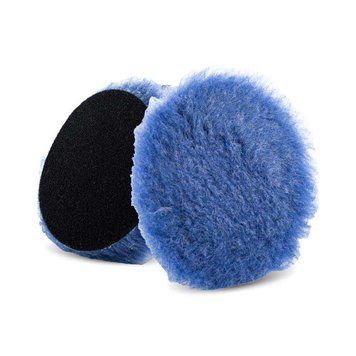 Полірувальний круг гібридна шерсть - Lake Country Blue Hybrid Wool 75 мм (HYB-80-1) 921238114 фото