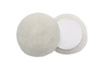 Полировальный круг лама - Flexipads Lambs Wool Velcro 130 мм. (5") белый (40244) 641044166 фото